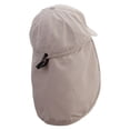 thumbnail image 3 of Cod Fish Embroidered Flap Hats - Khaki OSFM, 3 of 5