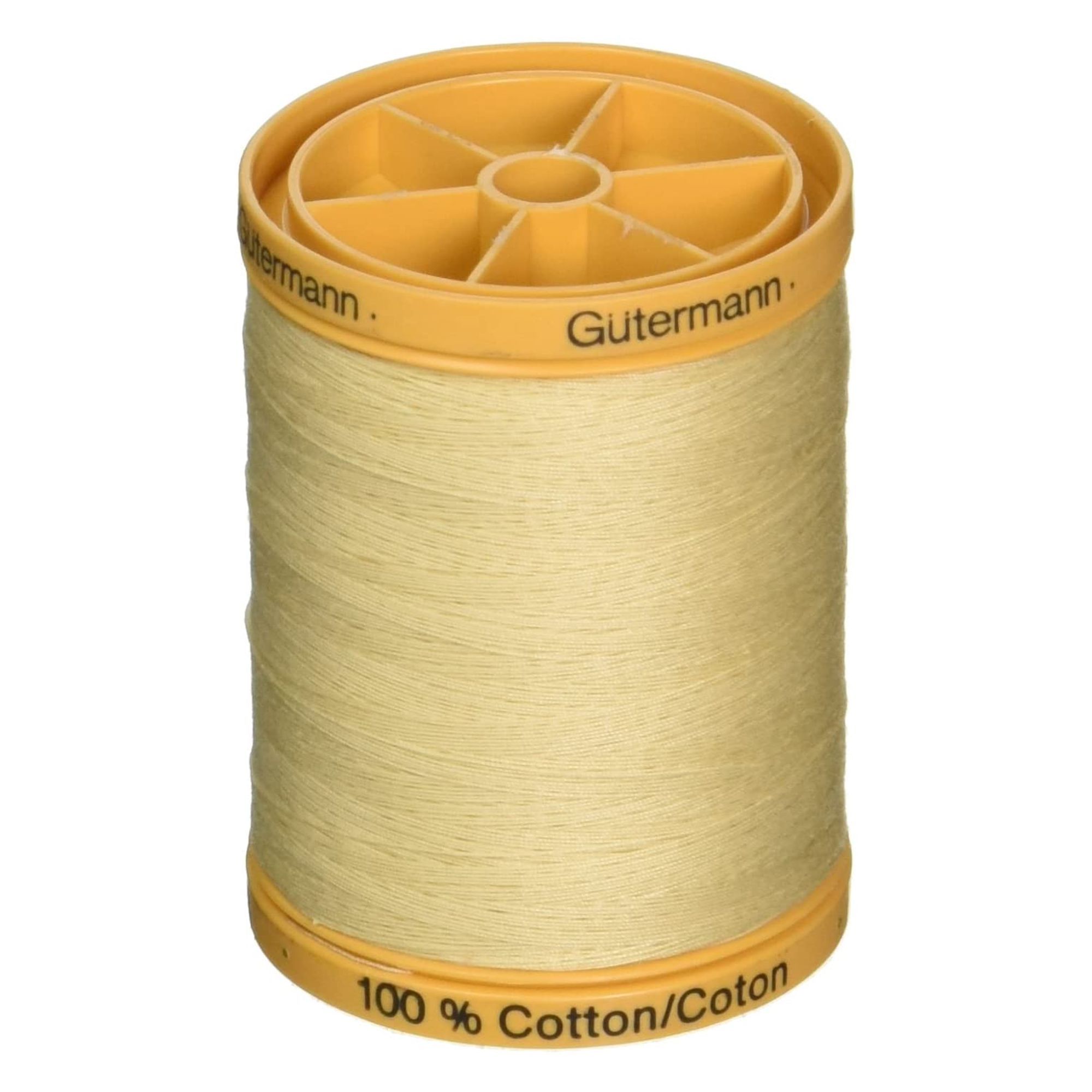 Gutermann Natural Cotton Sewing Thread Vanilla Cream 876 Yards (828
