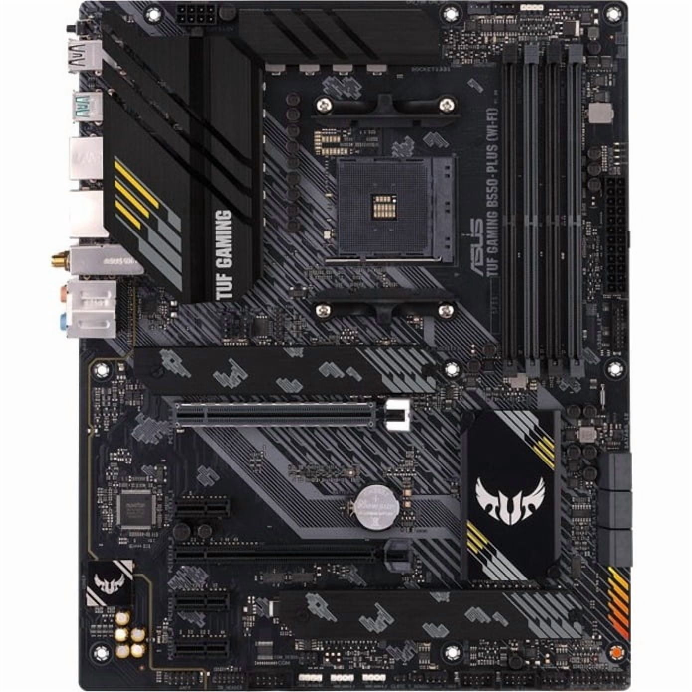 TUF GAMING B550-PLUS (WI-FI) Desktop Motherboard - AMD Chipset - Socket AM4 - Micro ATX