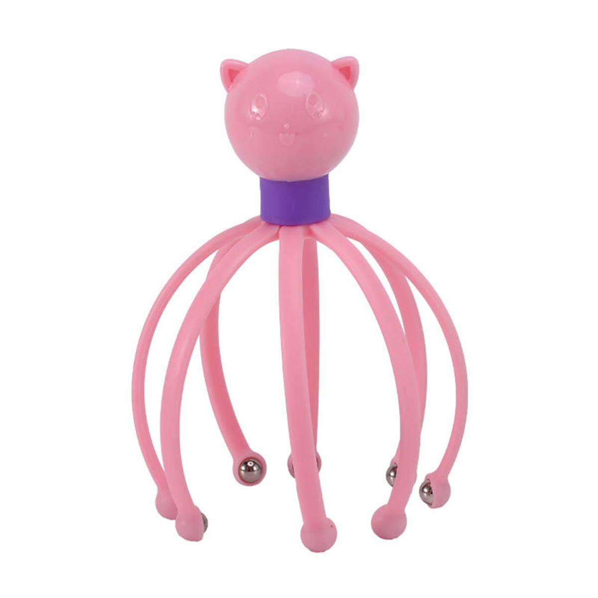 Julam 8 Fingers Head Massager,Head Massager With 8 Roller Balls,Head