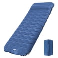 thumbnail image 2 of Meileang Matelas Gonflable avec Pompe Intégrée Léger Épais Portable Étanche pour une Personne Camping Randonnée Matelas Anti-Humidité, 2 of 7