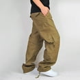 thumbnail image 2 of Birdeem Pantalons Décontractés pour Hommes, Multi-Poches, Lavés, Extérieur, 2 of 11