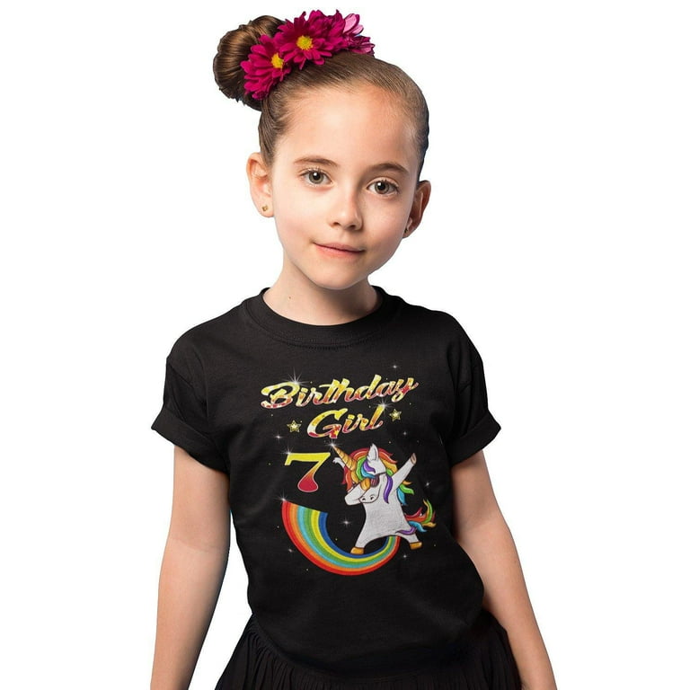 Unicorn 7th deals birthday outfit