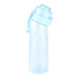 thumbnail image 4 of Botella de agua deportiva con pajita a prueba de fugas y correa para acampar y hacer ejercicio, 4 of 9