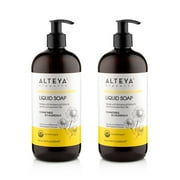 Alteya Organic Liquid Soap Chamomile & Calendula Scent Pack of 2 x 17 fl oz