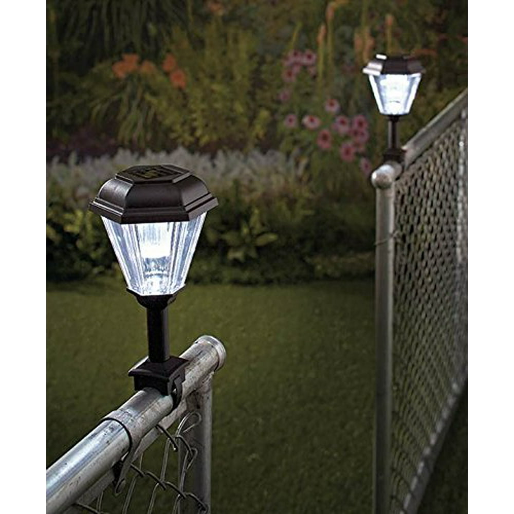 Set of 2 Solar Rail Lanterns