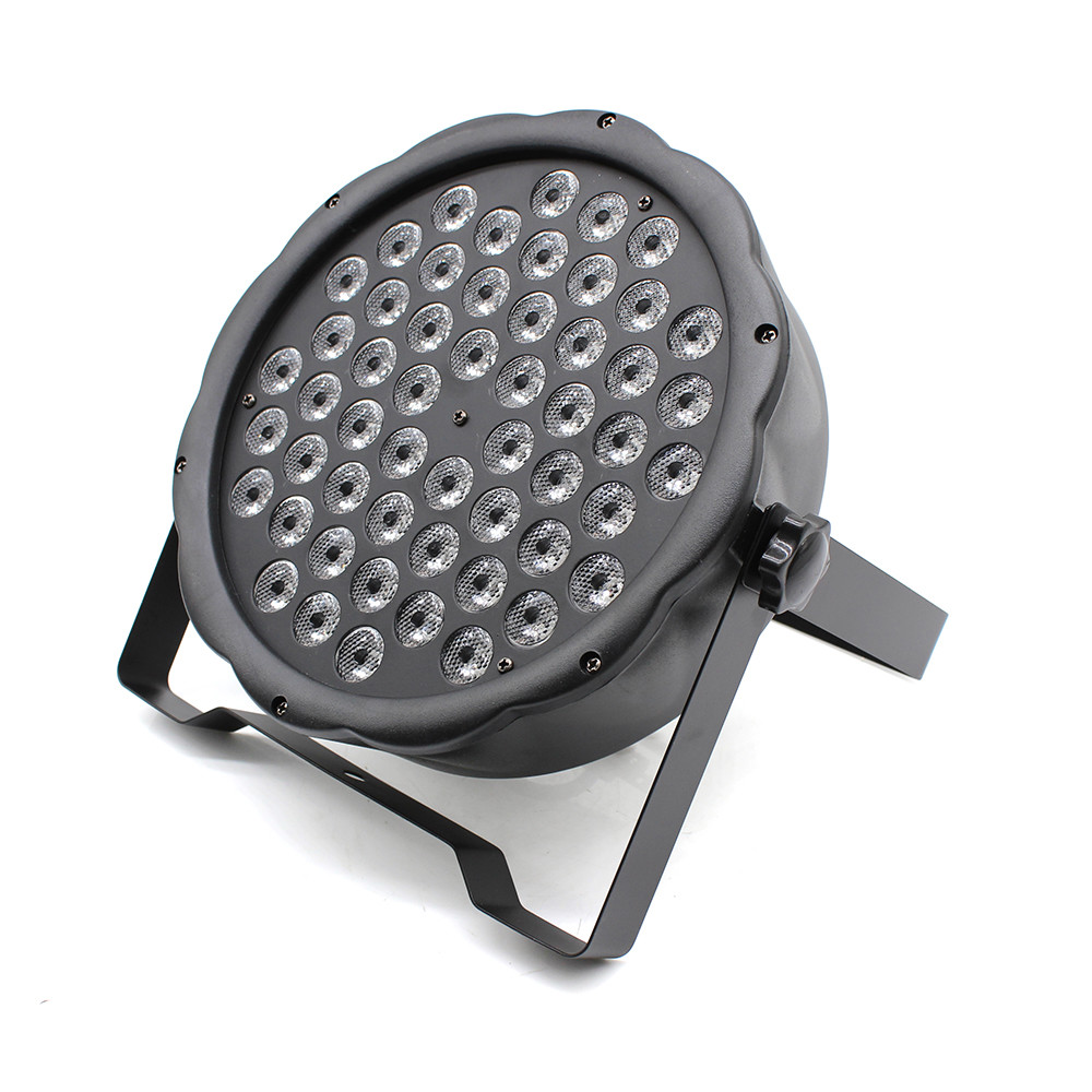 LED Stage Par Light 54×3W RGBW – DMX512, Voice-Activated, Dimmable 0-100%, 90° Adjustable, Floor/Table/Stage Mount, for Parties, Clubs, DJ, Wedding & Halloween