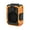 Orange, variant on PIMOXV 3 Speed Portable Clip On Rechargeable Mini Waist Fan