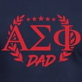 thumbnail image 3 of CafePress - Alpha Sigma Phi Greek Dad Cardinal T Shirt - Men's Fitted T-Shirt, 3 of 4
