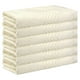 thumbnail image 1 of Juego de toallas de algodón REGALWOVEN, toallas de cara altamente absorbentes, paños de lavado multipropósito para baño 13" x 13" beige 6, 1 of 7