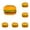 A 6PCS, variant on Pet Dog Toys Squeaky Chewing Toys Tooth Cleaning Dog Supplies Teddy Hamburger Toys