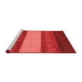 thumbnail image 2 of Ahgly Company Machine Washable Indoor Rectangle Abstract Red Modern Area Rugs, 7' x 10', 2 of 4