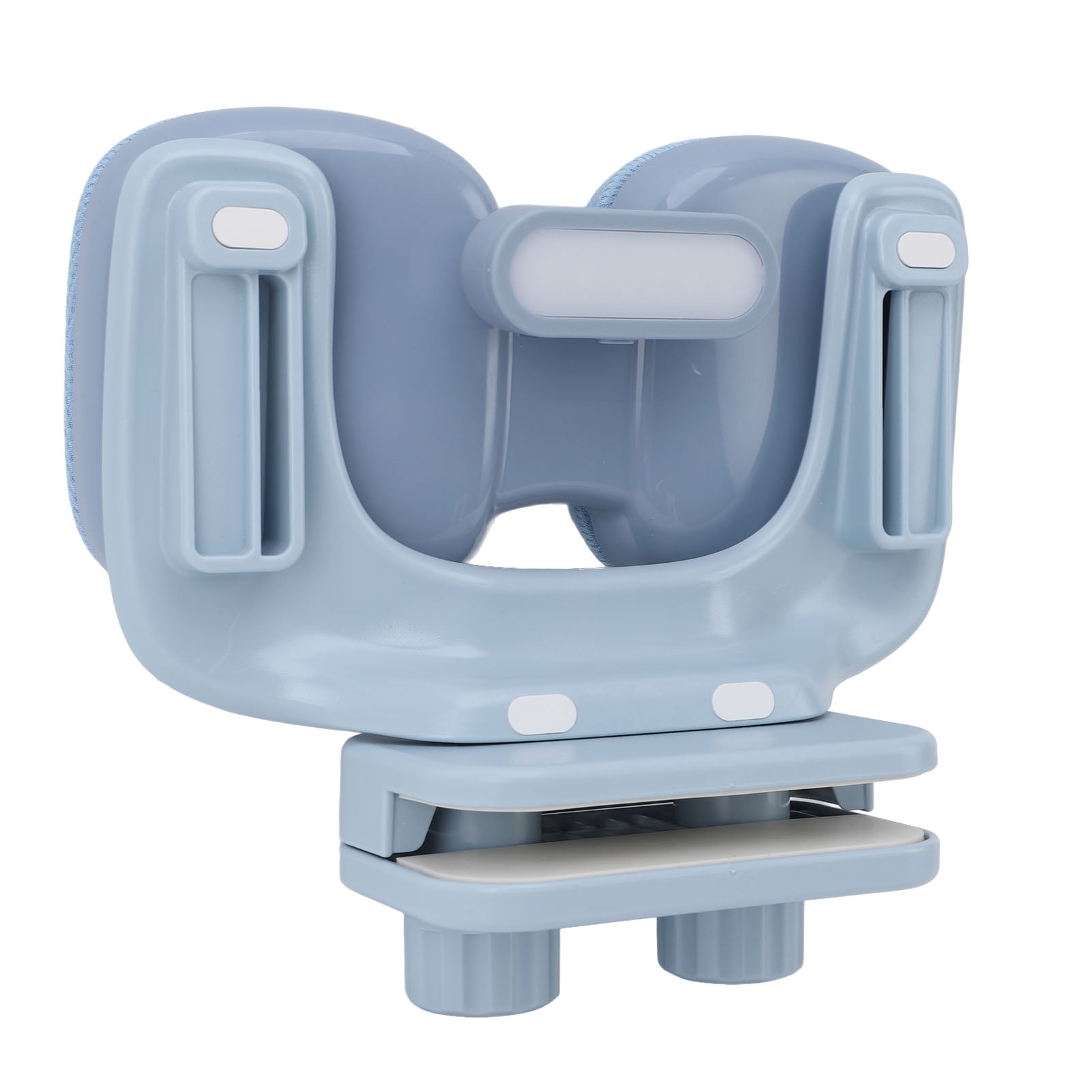BIMZUC Kids Sitting Posture Reminder with LED Light, Double 3D Buffer Chest Support Eye Protector, Adjustable Desk Writing Posture Corrector for Students, 7.87 x 7.09 x 3.54 inches, Athens Blue