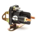 thumbnail image 3 of 12v Solenoid Starter Relay & Ignition Key Barrel Compatible With Countax & Weswood T1200 Ride On Lawn Mower Tractor, 3 of 5