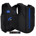 thumbnail image 1 of RDX Chest Guard, MMA Kickboxing Muay Thai Boxing Body Protector, Sparring Training Heavy Punching, KARA Adjustable Strike Shield, Martial Arts Upper Body Ribs Protection Pad, Taekwondo Vest, 1 of 8