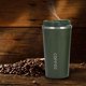thumbnail image 1 of Botella con aislamiento de taza de café doble de acero inoxidable de 380 ml (verde militar) Tmvgtek Libre de BPA, 1 of 9