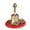 Gold, variant on Arealer Tibetan Buddhist Bell Bronze Hand Bell with Vajra Padding for Meditation Prayer