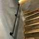 thumbnail image 4 of Pasamanos de seguridad para escaleras, kit de soporte para barandilla de escalera interior y exterior, barandilla de seguridad, manija de escalera, barandilla de seguridad - Hierro forjado negro, 30, 4 of 5
