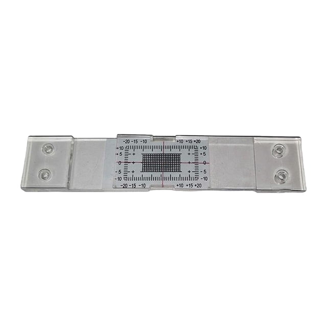Medidor de monitoreo de grietas acrílicas, kit impermeable de grietas de sótano, equipo de ingeniería geotécnica, regla de proporción de mezcla de SM SunniMix Registro de monitoreo de grietas