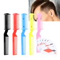 thumbnail image 5 of 5 uds profesional adelgazamiento del cabello Shaper maquinilla de afeitar corte peine salón peluquería recortadora, 5 of 5