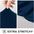 thumbnail image 4 of Funda de sofá superelástica para silla, funda de sofá suave antideslizante de licra, protector de muebles lavable con espuma antideslizante y parte inferior elástica para niños, mascotas Adepaton LRWJ066-54, 4 of 7