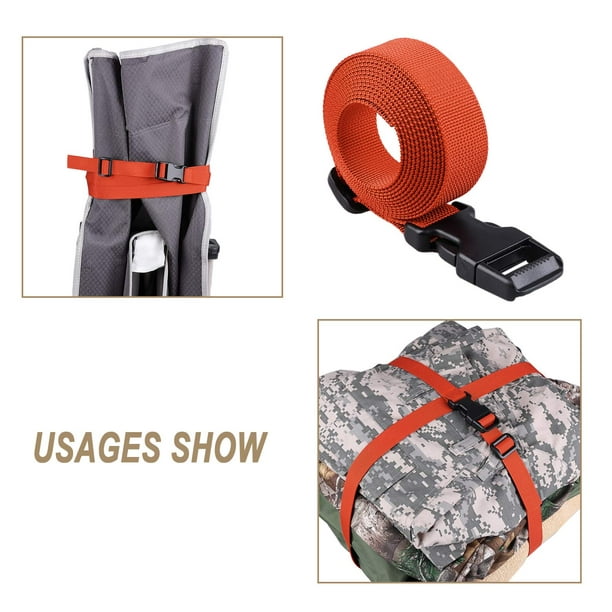 Strap Buckle Packing Straps Adjustable 1-Inch Belt (1 Wide - 40