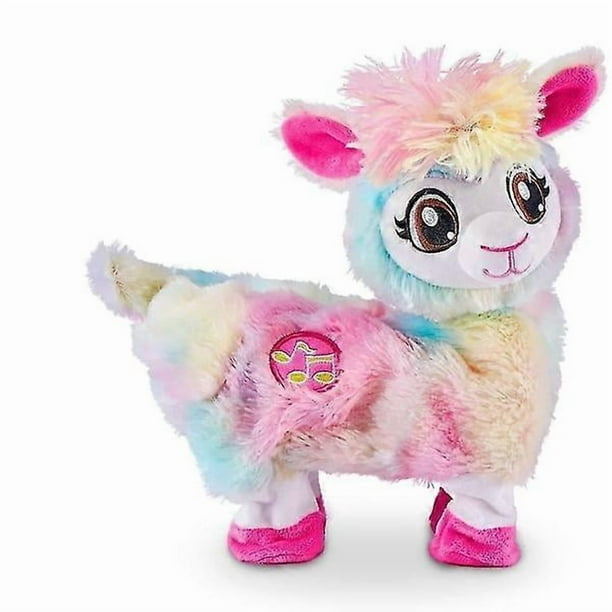 Pets Alive Rainbow Bonnie The Booty Shakin' Llama Battery Powered Dancing Robot Toy