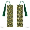 thumbnail image 2 of Kdxio Lemon Fruits Flowers Leaves Print Metal Tassel Bookmarks,Perfect Gift for Art Lovers and Bookworms Metal Bookmarks for Women, 2 of 8