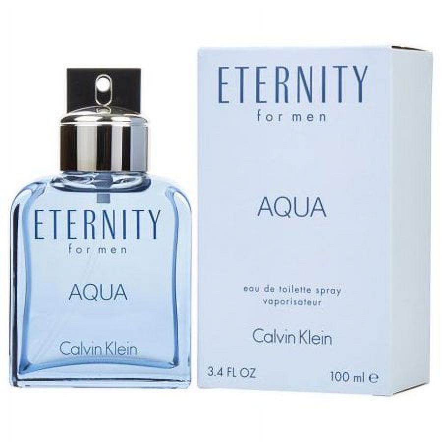 ($82 Value) Calvin Klein Eternity Aqua Eau De Toilette Spray, Cologne for Men, 3.4 oz - image 2 of 2