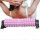 thumbnail image 1 of Yoga Roller Tissue Massager Portable Ergonomic Massager for Workout Sports Yoga Gym Fitness Legs Back Pink, 1 of 5