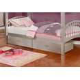 thumbnail image 2 of BEKids Annabel Under-Bed Storage Drawers on Rollers, Set of 2, Silver, 2 of 3