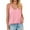 Pink-22, variant on Mittory Women's Spaghetti Strap Tank Tops V Neck Sleeveless Summer Loose Fit Shirts