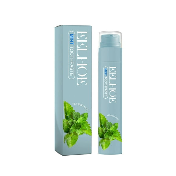 Fiudx Pasta Dental de Frutas, Gel Refrescante de Menta, Blanquea Los Dientes y Elimina Manchas, Limpieza Bucal Profunda, Uso Diario para Un Aliento Fresco, Apto para Adultos.