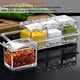 thumbnail image 4 of Uds botella transparente tarro de especias y sal, tarro de especias cocina, 4 of 5