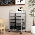 thumbnail image 4 of Costway Carrito Móvil Multiusos con 10 Cajones Organizador de Herramientas para Álbumes de Recortes Sobre Ruedas 65,5 x 37 x 87 cm, 4 of 10
