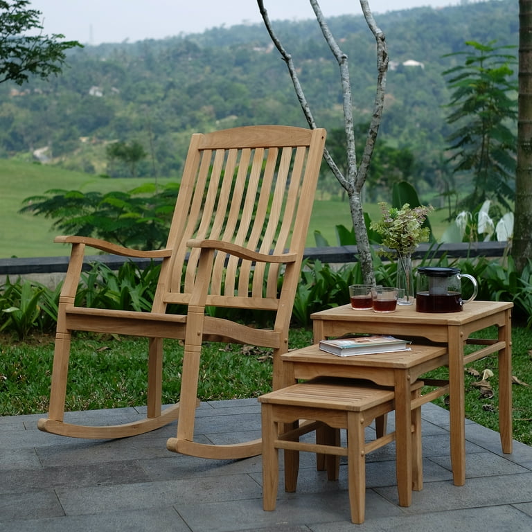 Teak rocking 2024 chairs sam's club