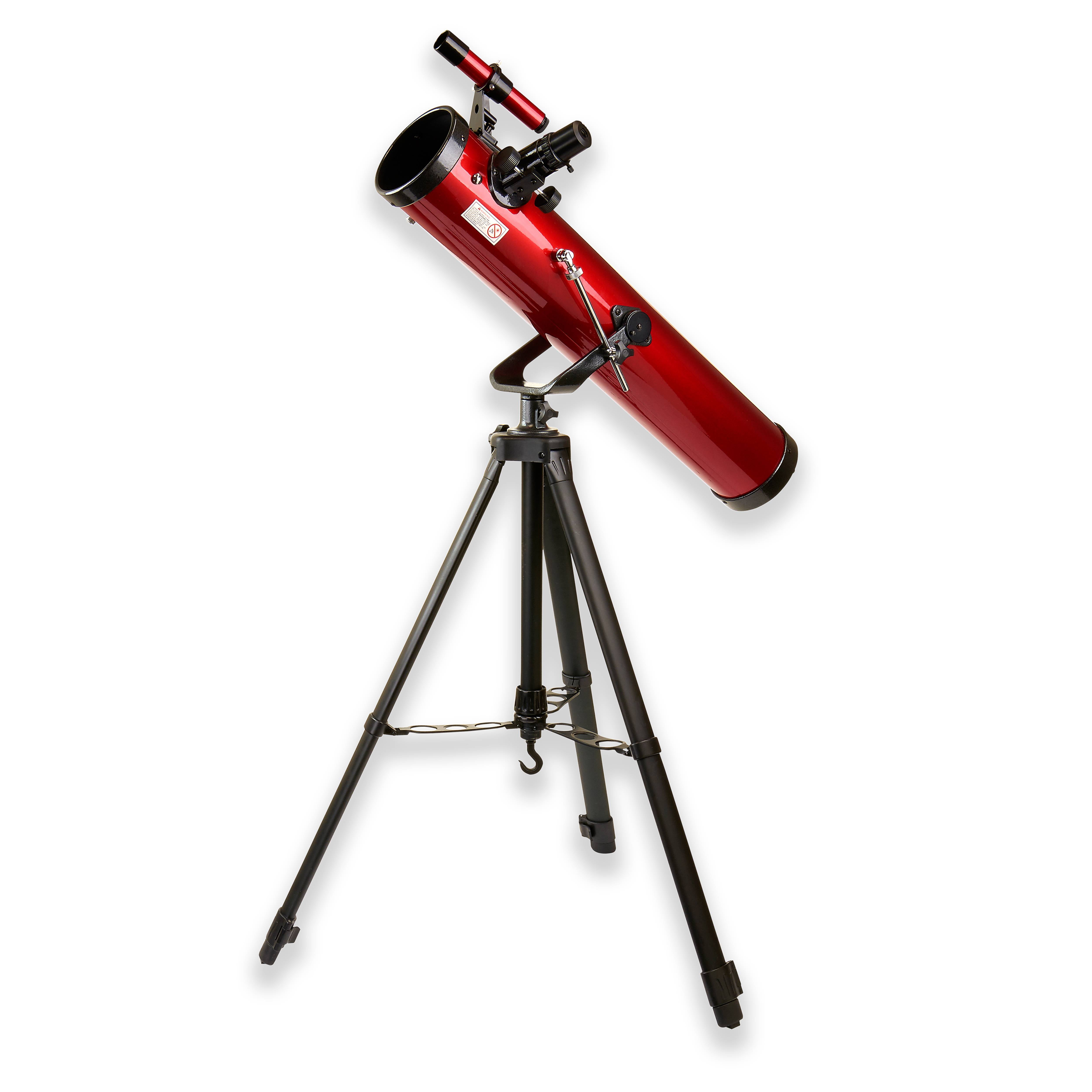 Carson Red 3578x76mm Newtonian Reflector Telescope (RP100