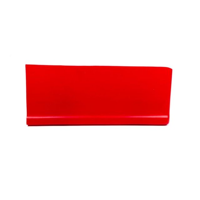 304-RD Left Side SS Nose Lower Fender Extension, Red