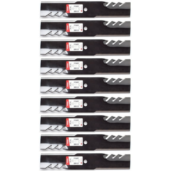 9PK Oregon 596-308 G5 Gator Blades for 48" Toro 107-3192, 107-3193, 107-3194