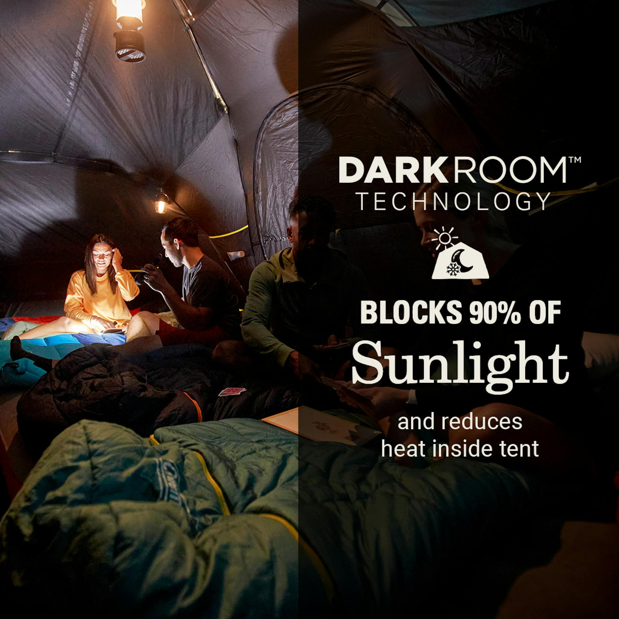Coleman Skydome™ XL 10-Person Camping Tent with Dark Room™ Technology