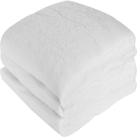 Fake Snow Blanket – Instant Artificial Snow Roll for Christmas Village Accessories, Snow Fluff Decorations, and Crafts – Snow Blanket for Holiday Décor, Trees, and Cloud Displays – 31.5" x 94.5"