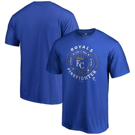 Kansas City Royals Firefighter T-Shirt - Royal