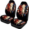 thumbnail image 5 of Pzuqiu Car Seat Covers Full Set, Compatible with Automotive Seat Sedan Seats, Front and Rear Seat Cover Set Fit for Cars Trucks Comfortable Driving, 5 of 10