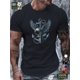 thumbnail image 1 of Eagle with wings spread on anchor pure cotton men's Tshirt comfort fit, 1 of 5