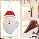 thumbnail image 2 of Cartel colgante de Papá Noel de madera JAMW decoración para interior/exterior Sencillez, 2 of 5