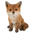 thumbnail image 6 of Hi-Line Gift 87719-E Fox Pup Sitting Statue, 6 of 6
