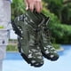 thumbnail image 4 of Zapatos de agua de playa para hombre, zapatillas de deporte de goma con cordones elásticos para senderismo al aire libre FLhrweasw Nuevo, 4 of 9