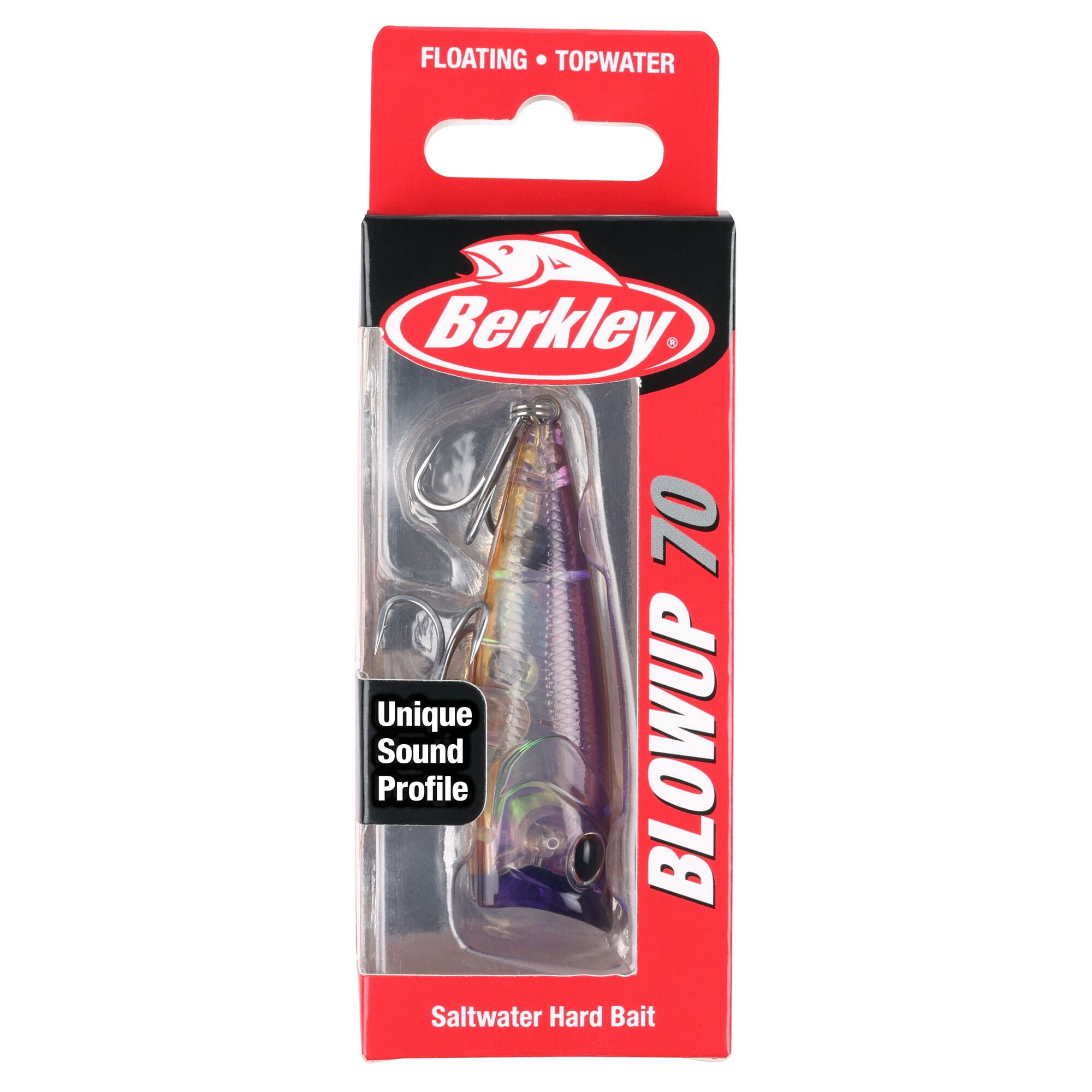 Berkley BlowUp Fishing Lure, 2.75 in, Peanut Butter and Jelly (1-count)
