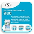 thumbnail image 4 of Snow Joe Keep It Green Pet Friendly Snow Melt Salt Pellets, 20 lbs - Boxed, 4 of 5