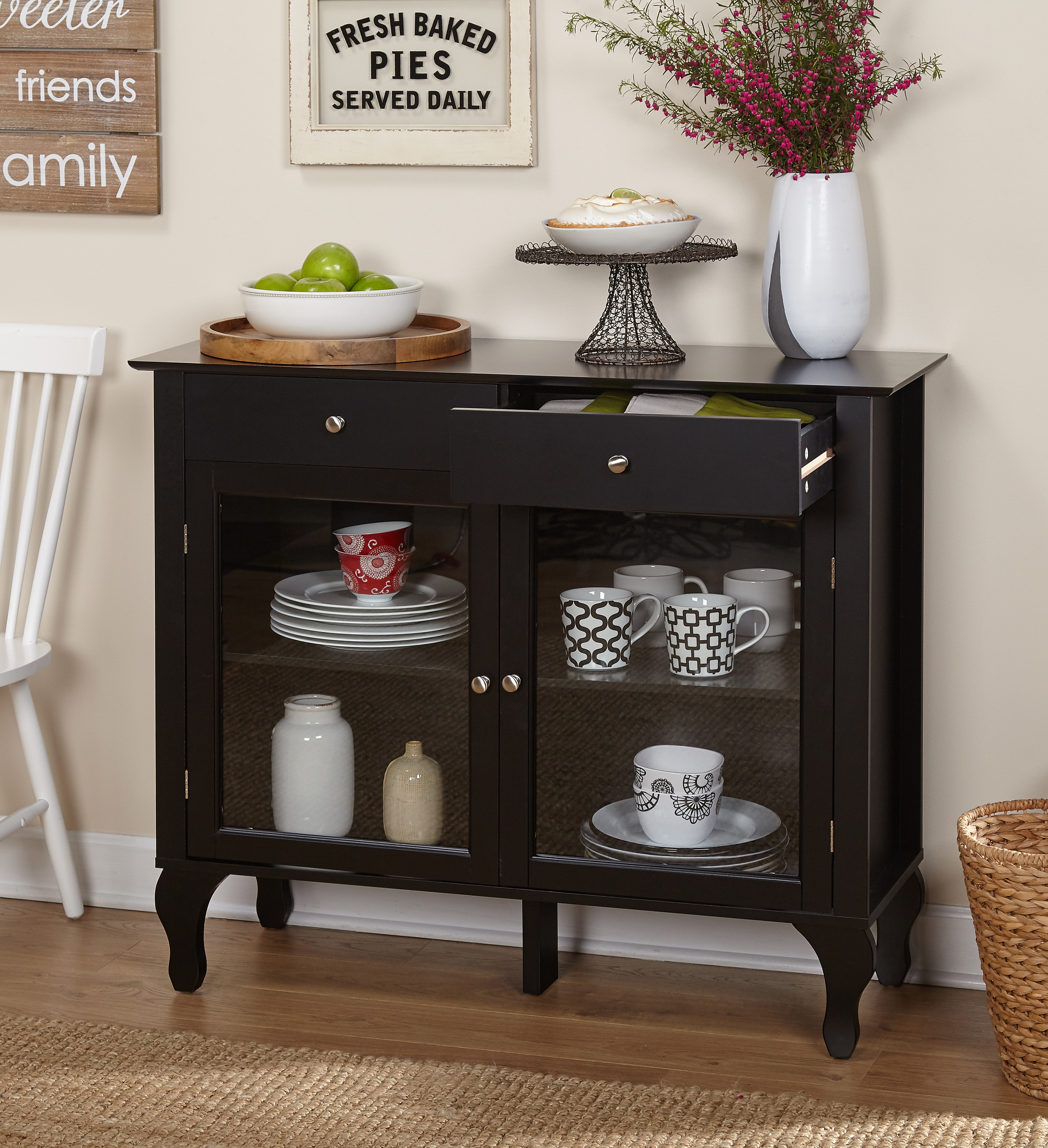 TMS Layla 2-Drawer Storage Buffet, Multiple Finishes - image 2 of 8